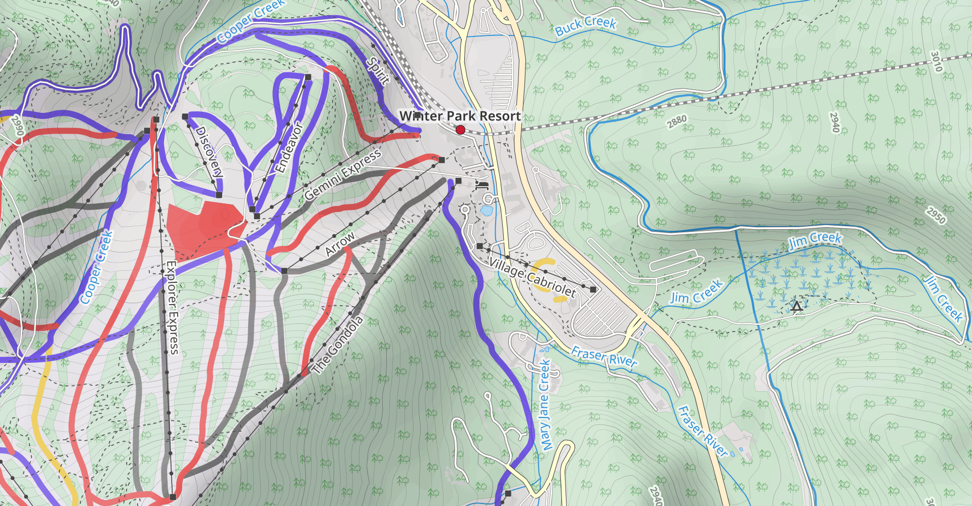 Winter Park Mountain Bike Loop Trail