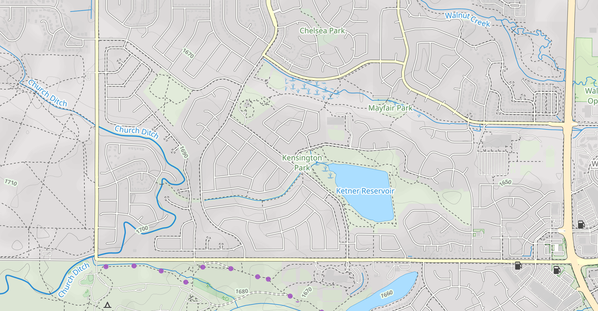 Ketner Reservoir Path