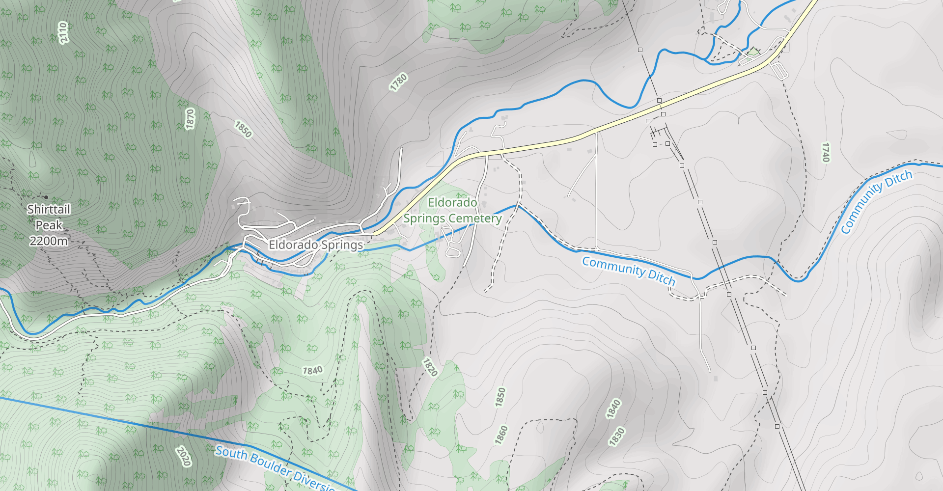 Fowler Goshawk Ridge, and Spring Brook Loop North