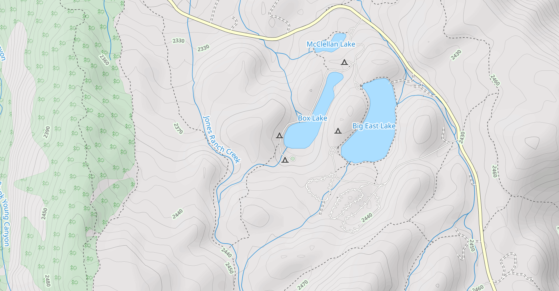 Box Lake Trail