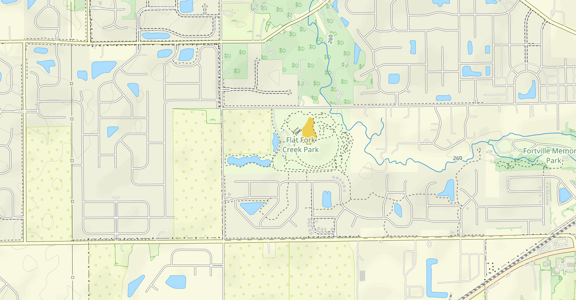 Hike Flat Fort Creek Park Loop