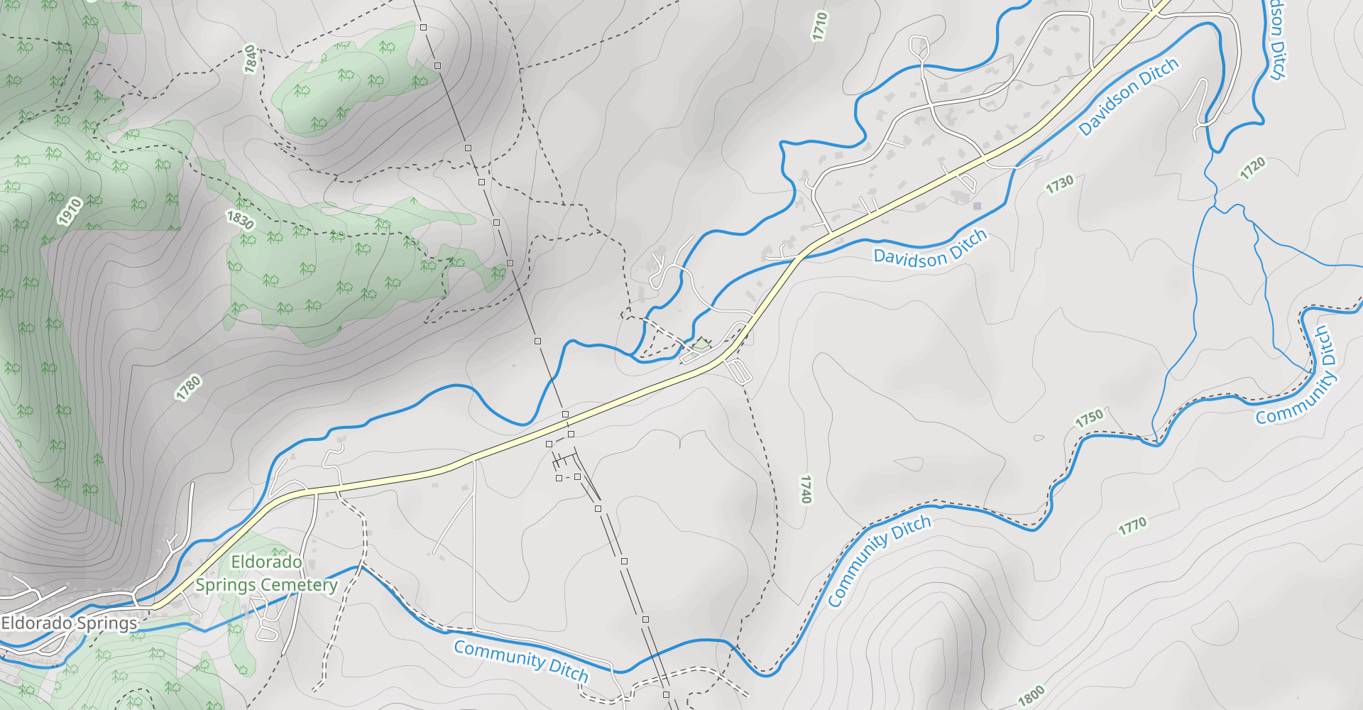 Upper Big Bluestem, Mesa and Towhee Trail Loop