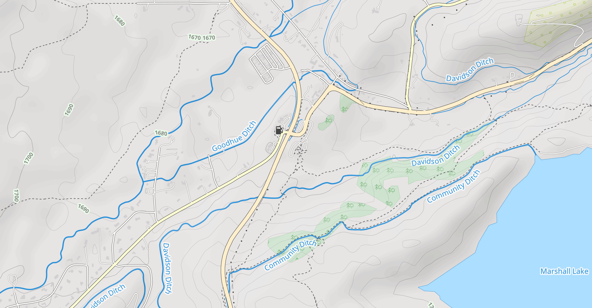 Coal Seam, Community Ditch Trail, Marshall Mesa, Mesa Valley Trail