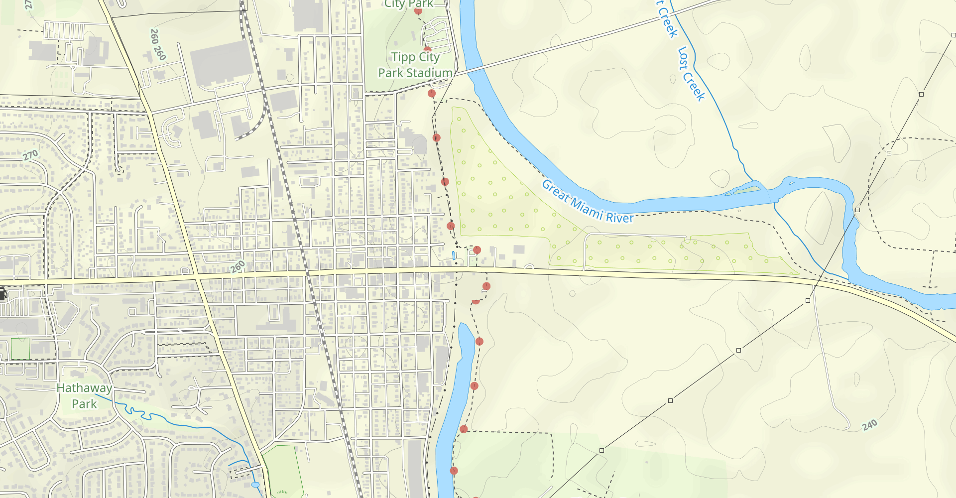 Great Miami River Recreational Trail: Troy to Tipp City
