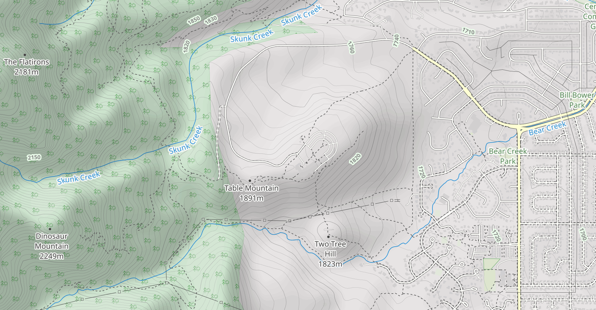 Bear Peak West Ridge via NCAR and Mesa Trails