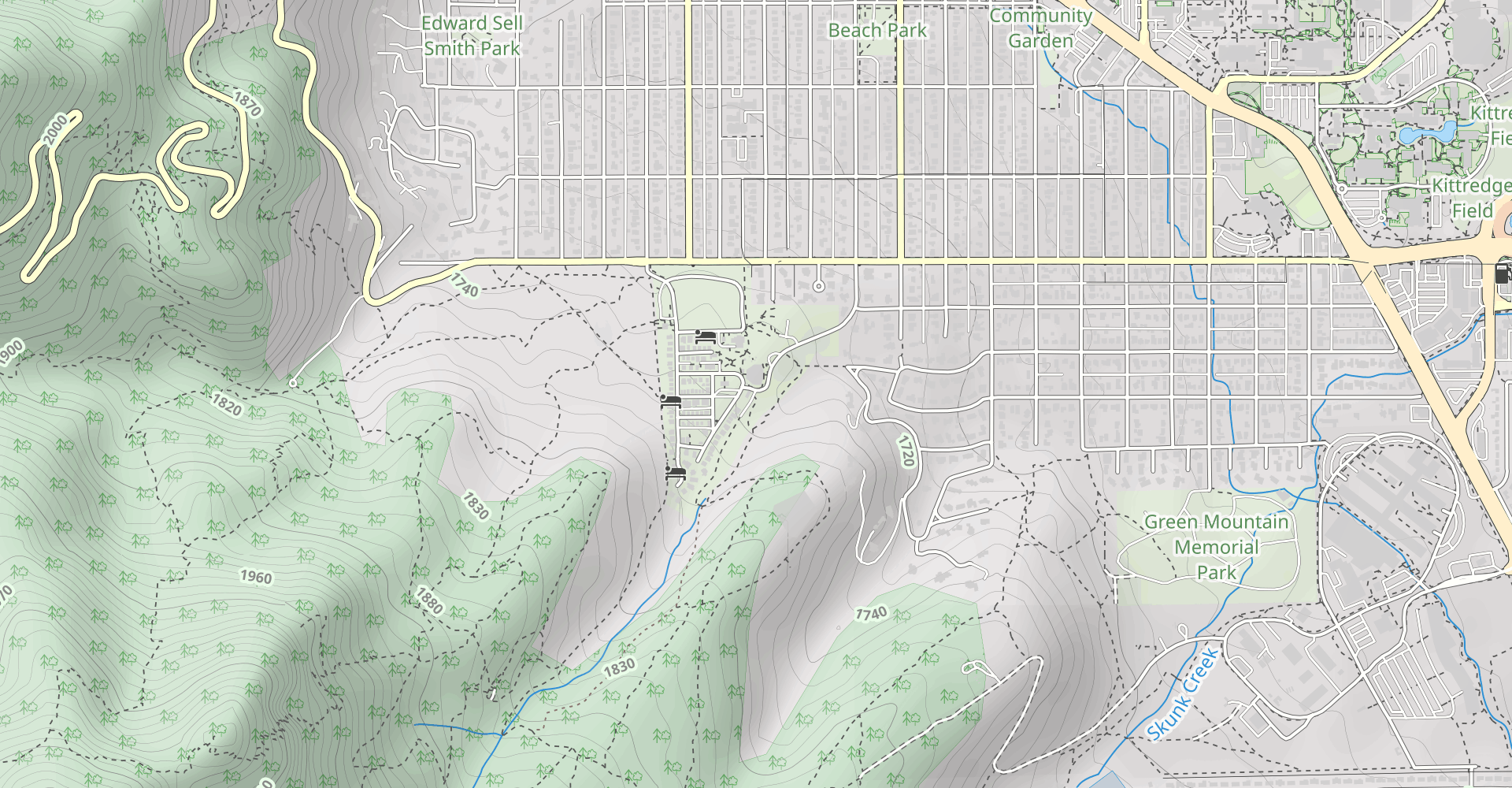 McClintock and Mesa Trails
