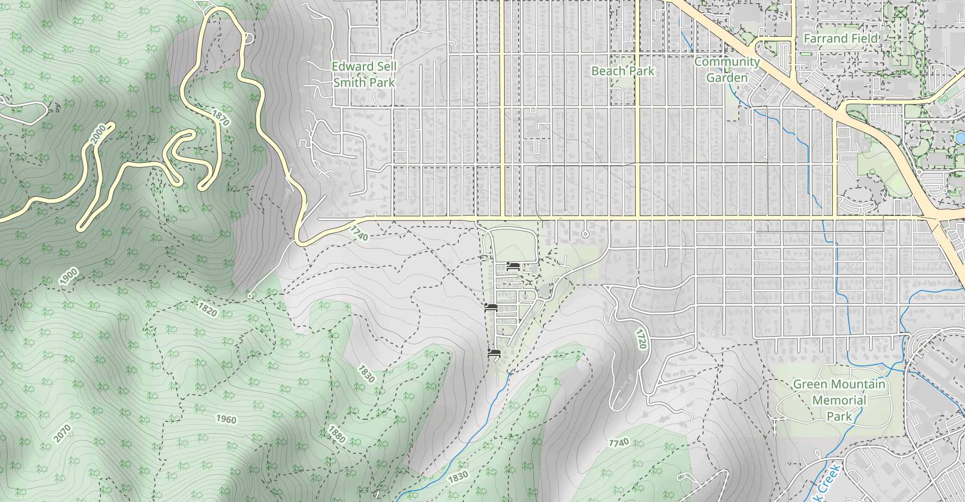 Chautauqua, Bluebell Baird and Meadow Trail Loop