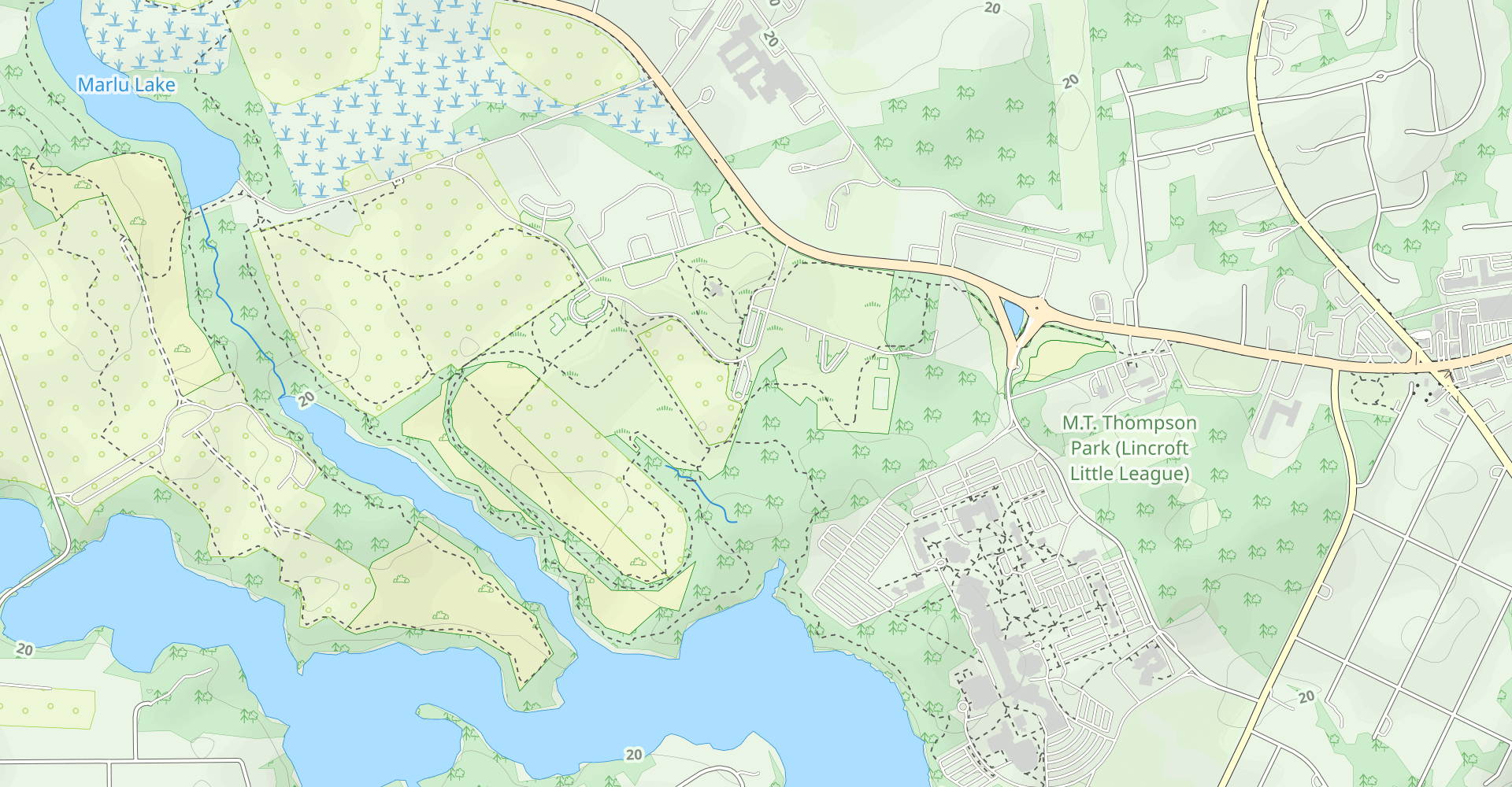 Thompson County Park Trails