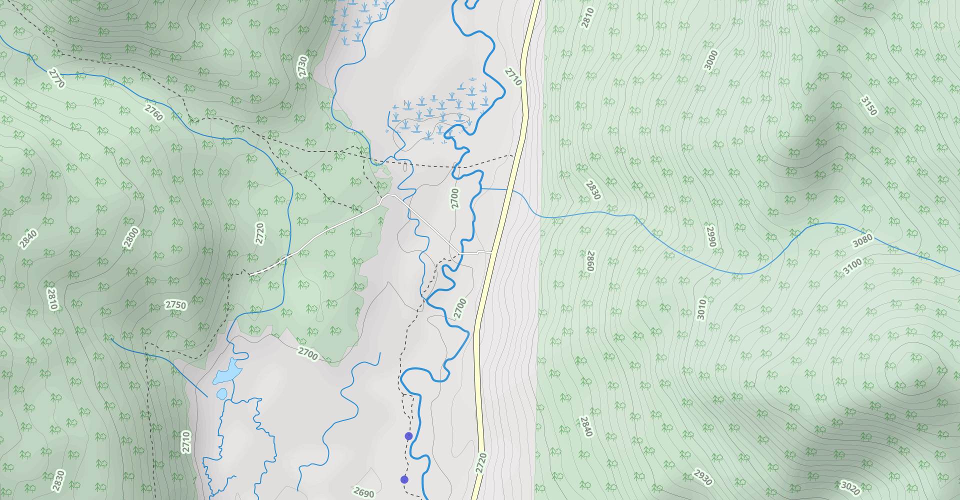 Baker Gulch to Parika Lake
