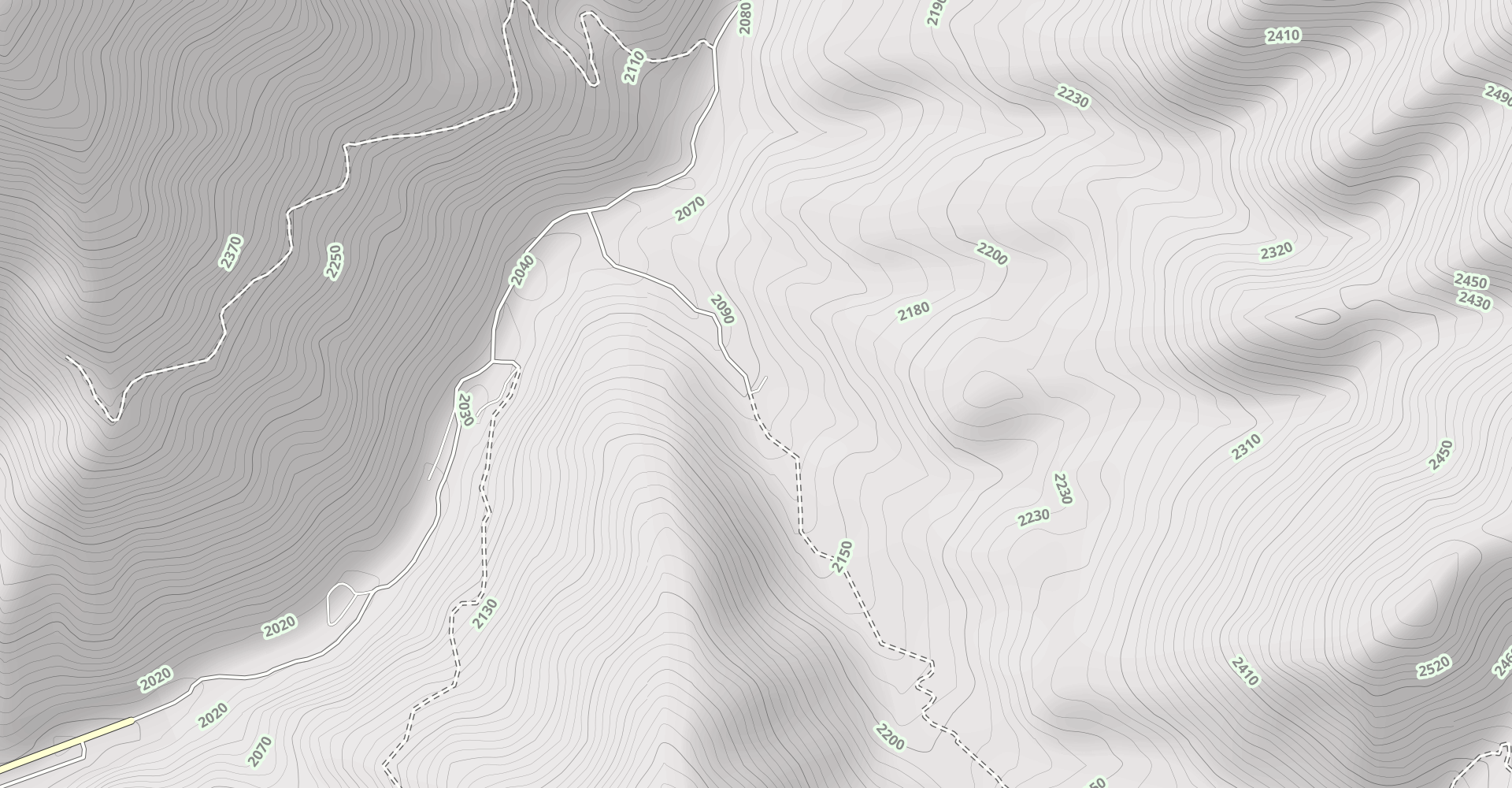 Ophir Canyon Campground Trail