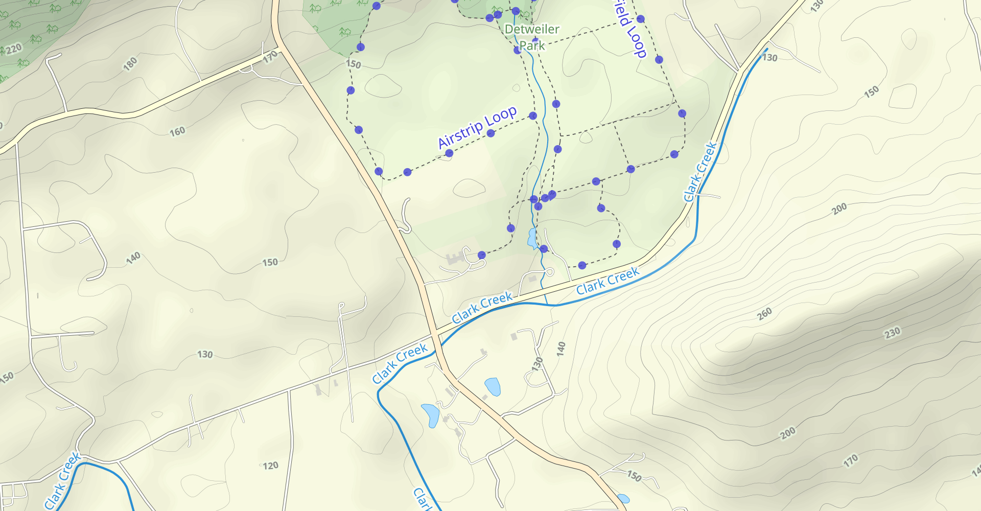 Detweiler Park Trails Loop