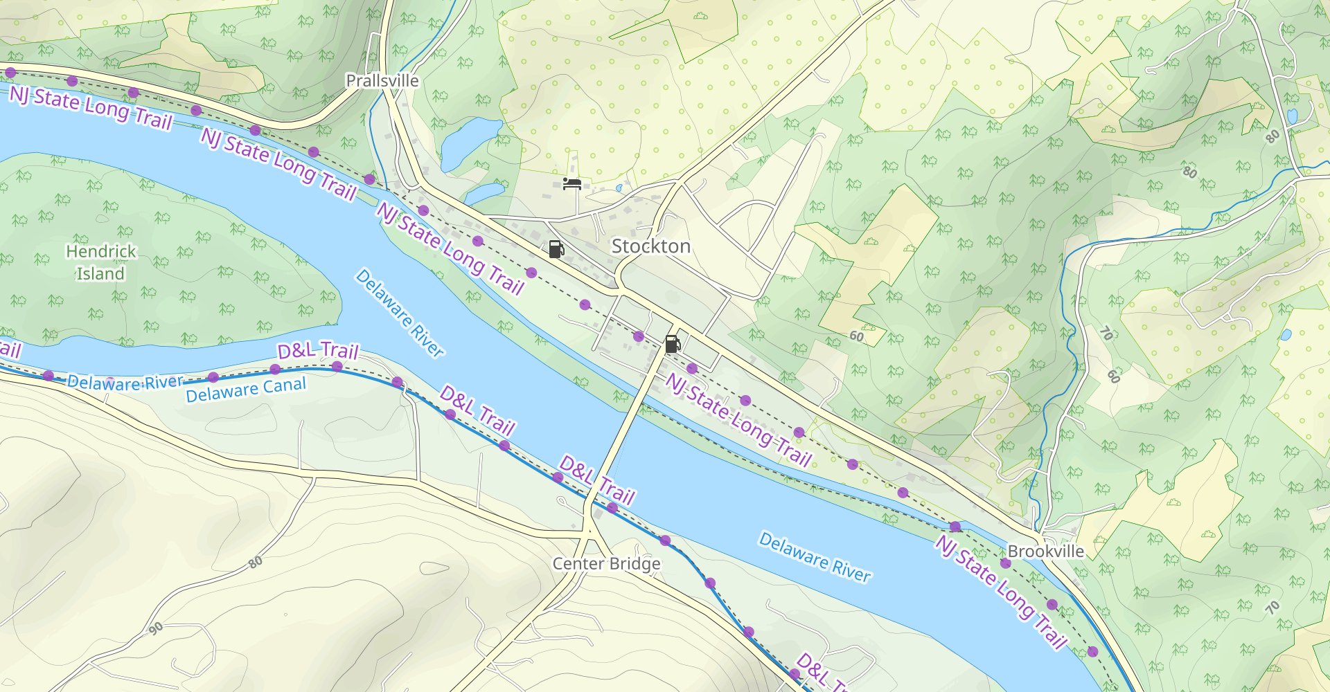 Delaware and Raritan Feeder Canal (North & South) Trails