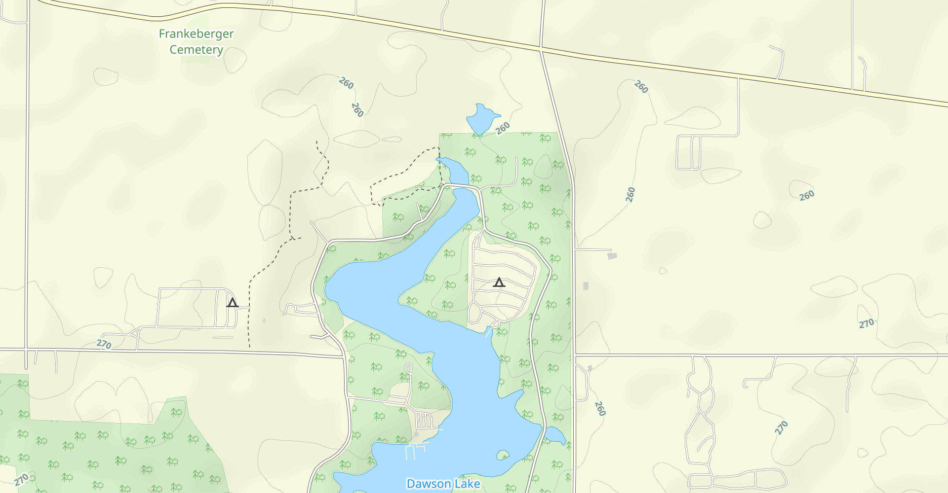 Dawson Lake Scenic Drive