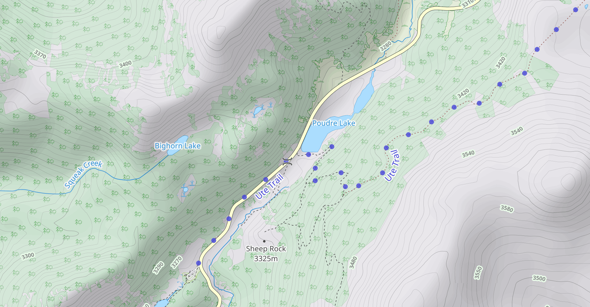 Peak 12150 via Ute Trail