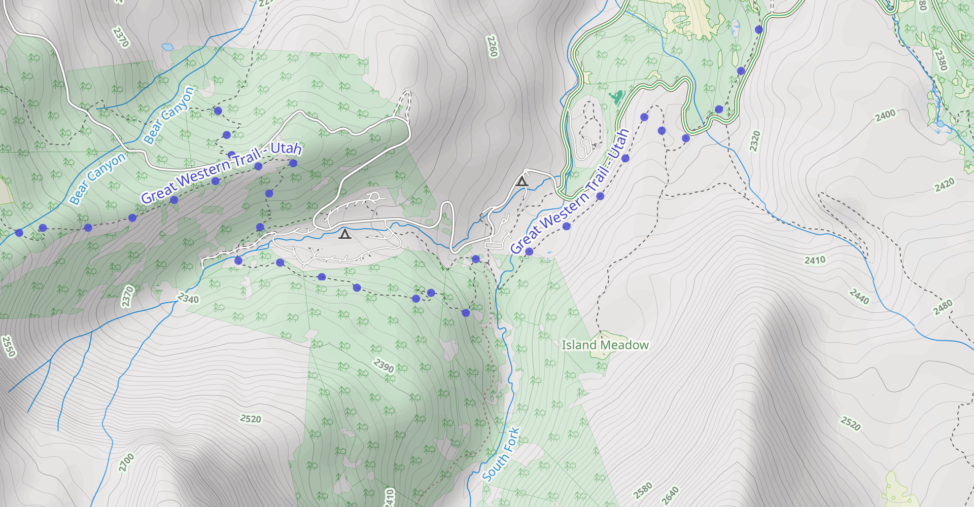 Ridge Trail to 41