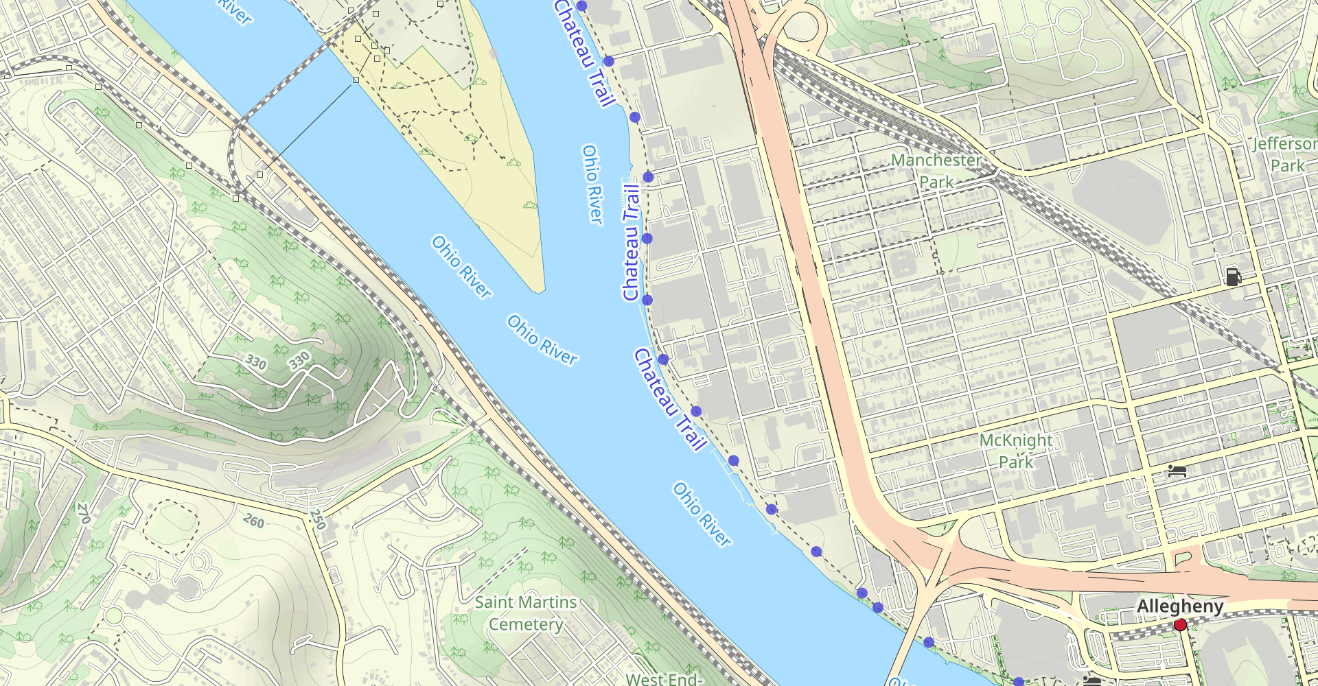 North Shore Riverfront Trail