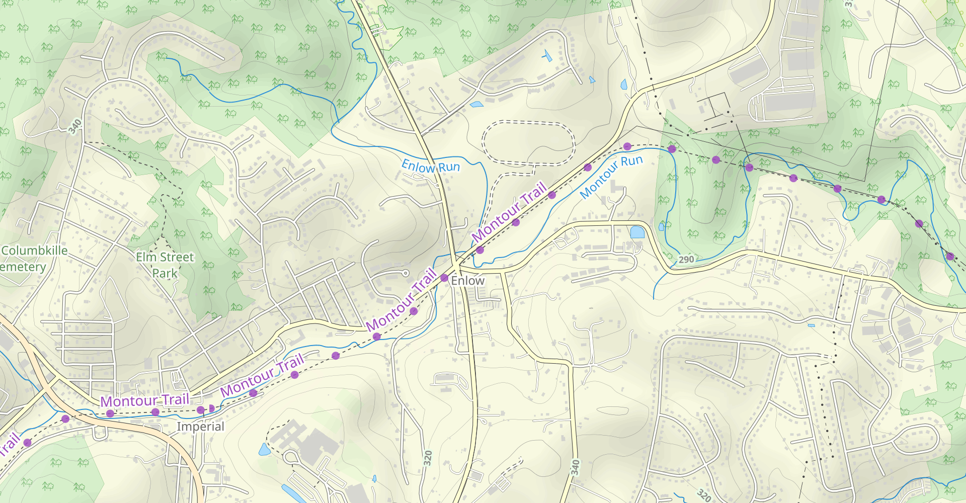 Montour Trail - Enlow to Boggs