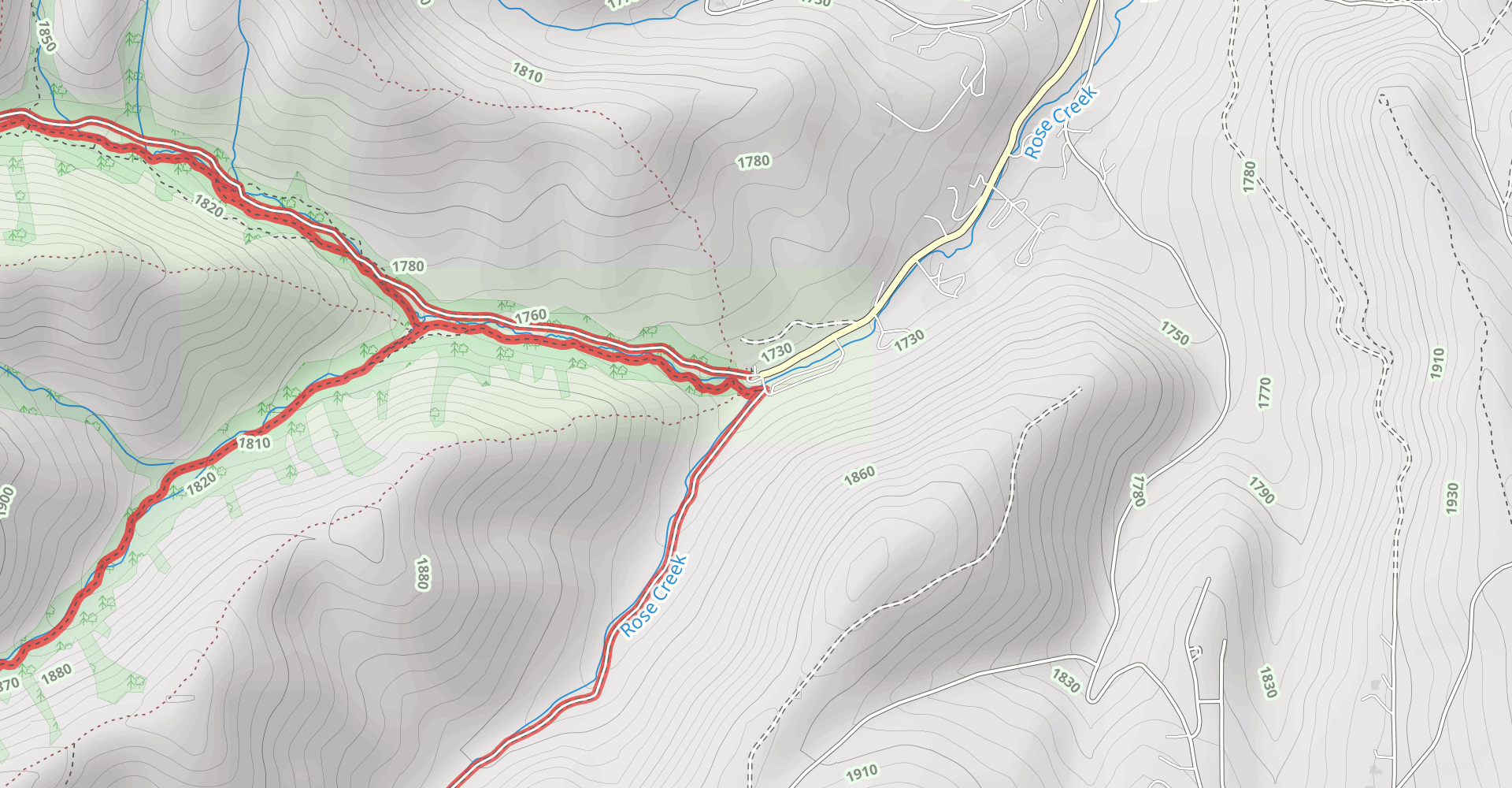 Yellow Fork Canyon Trail
