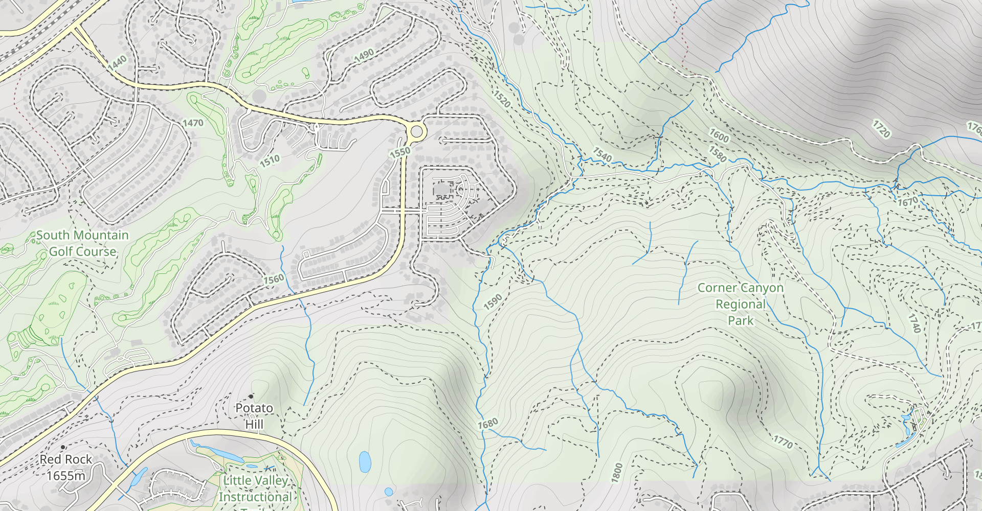 Corner Canyon MTB Trails: Canyon Hollow, Brocks Point, Ann's and Potato Hill Loop