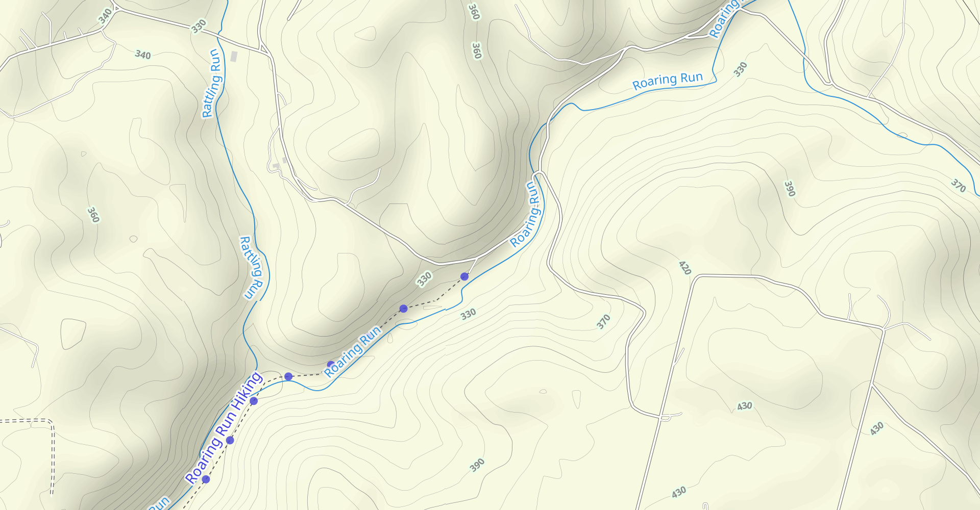 Jackson Falls and Rock Furnace Trail