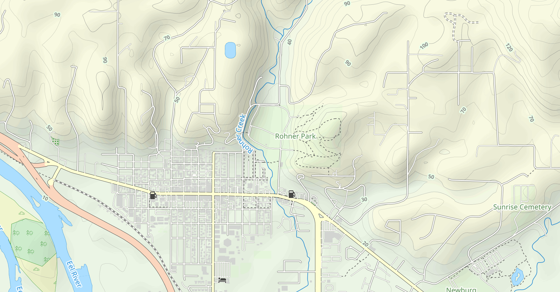 Rohner Park Loop