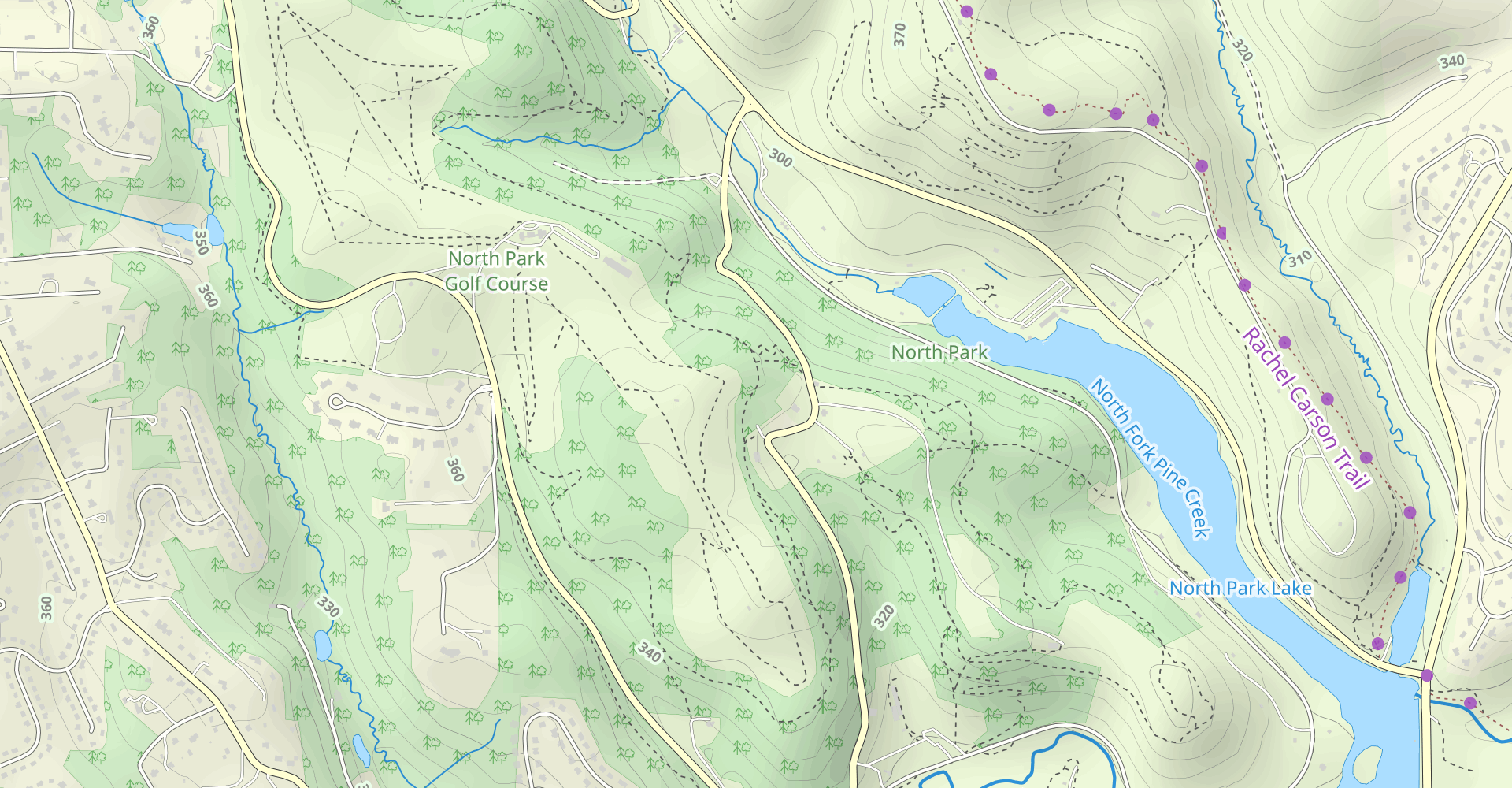 North Park Golf Course Loop