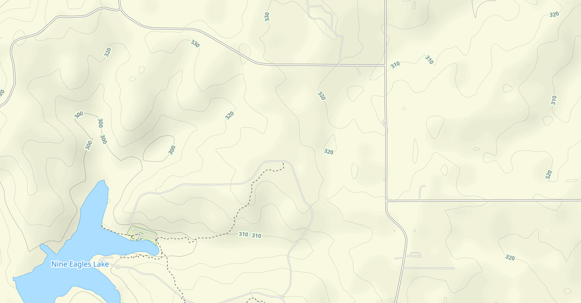 Hike Spur, Lake, And North Trails Loop