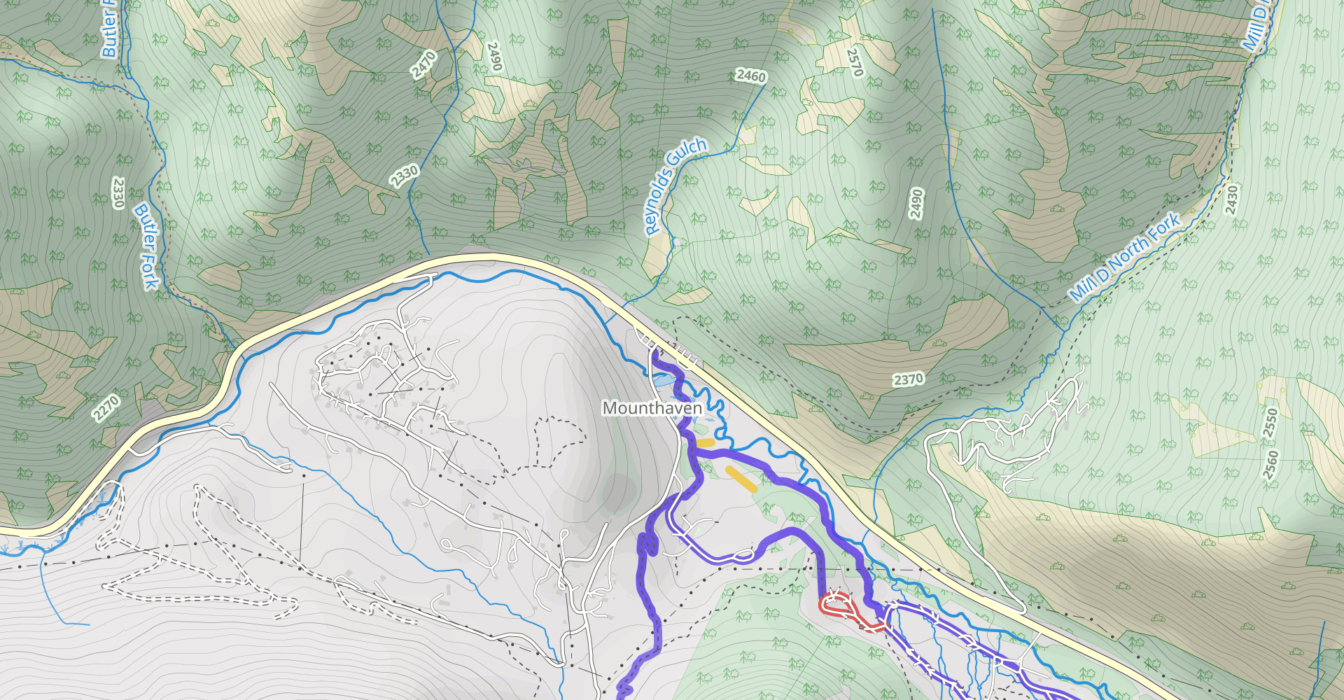 Reynold's Peak via Mill D North