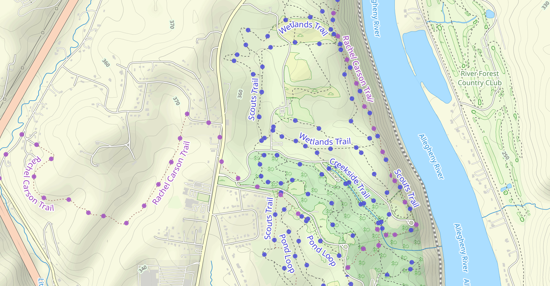 Harrison Hills Scouts' Trail (Red)