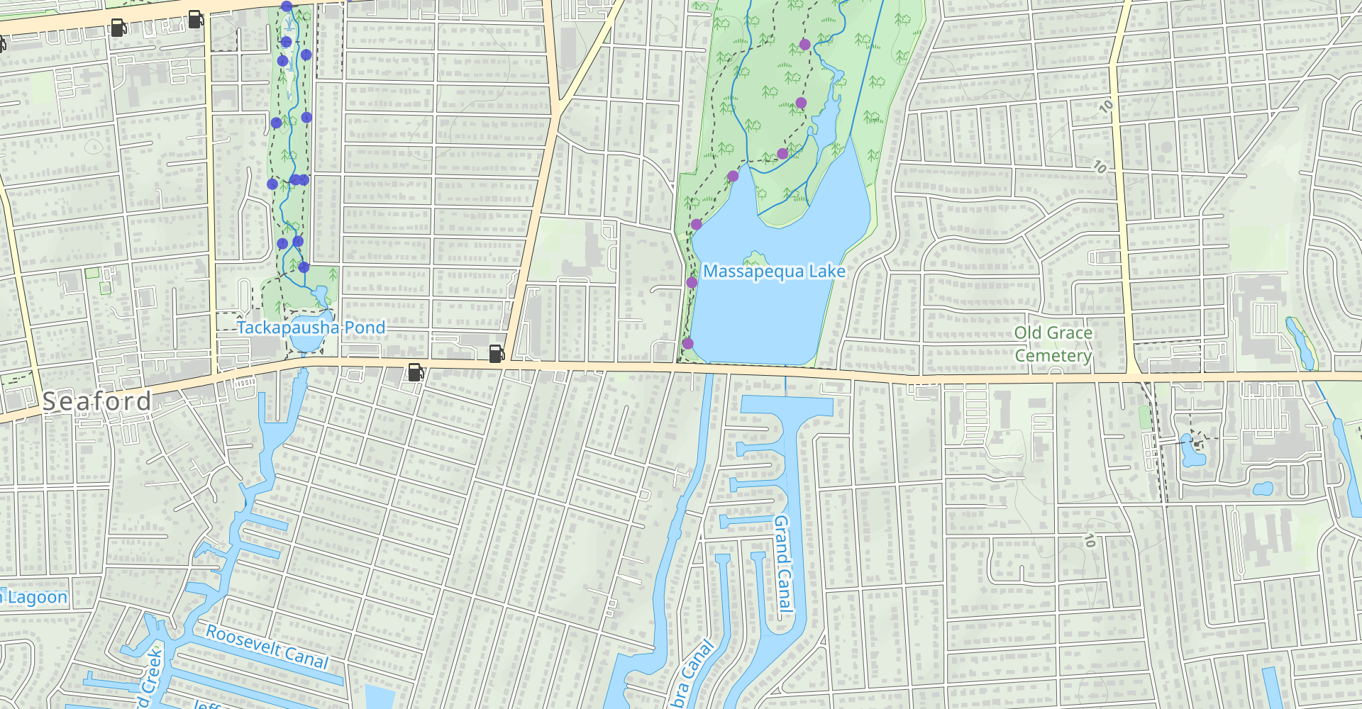 Bethpage Bikeway Trail (from Massapequa Park)