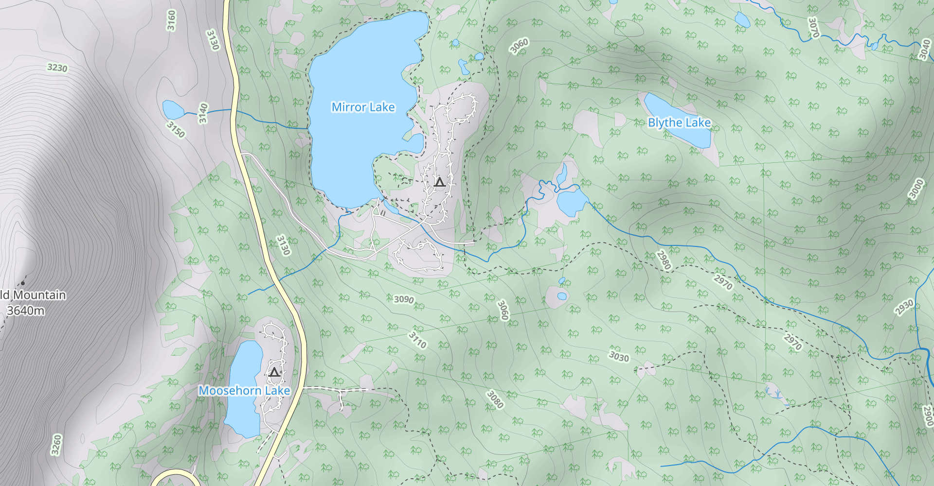 East Fork Duchesne River Trail to Pinto Lake