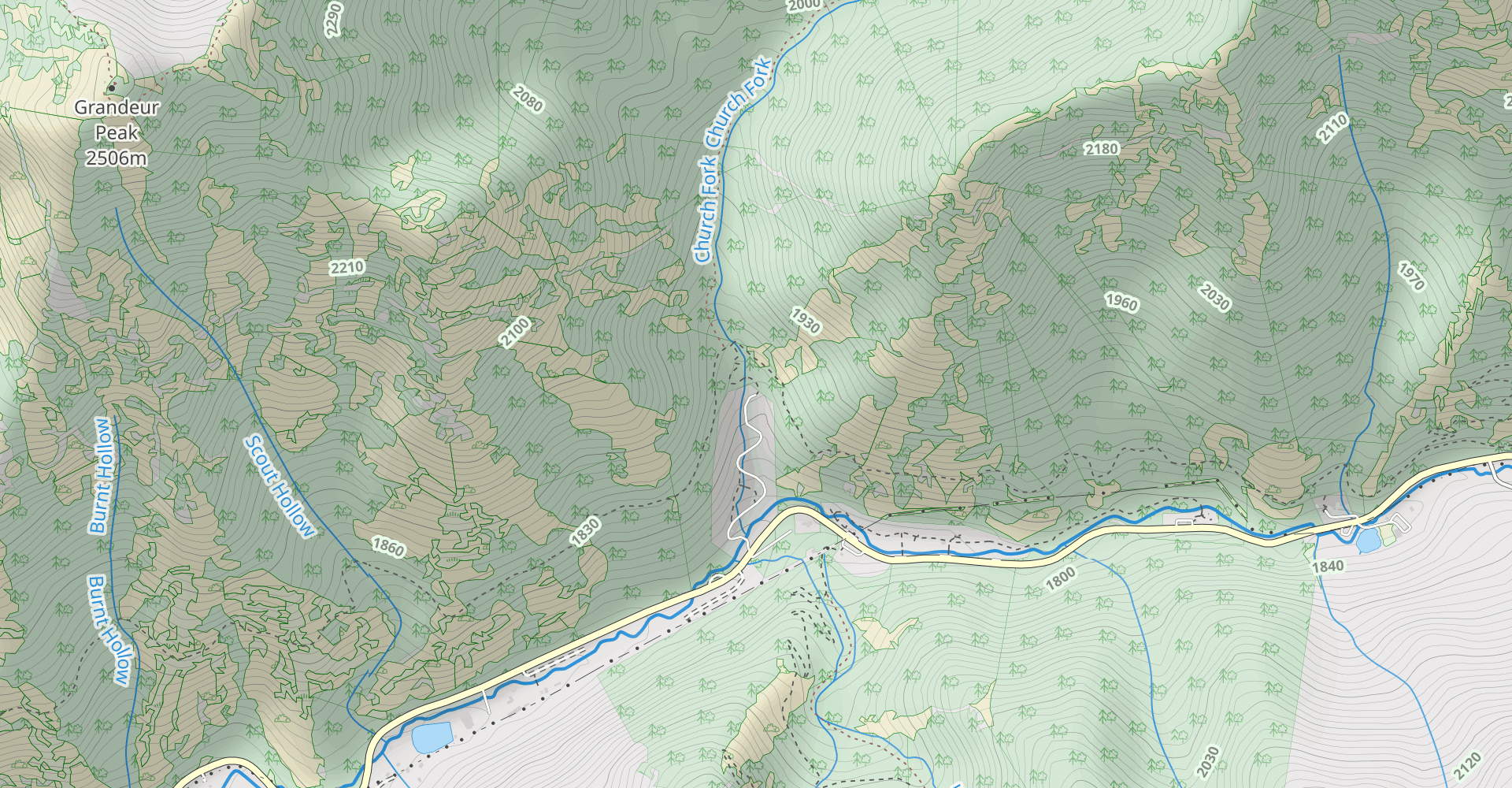 Church Creek to Pipeline Overlook