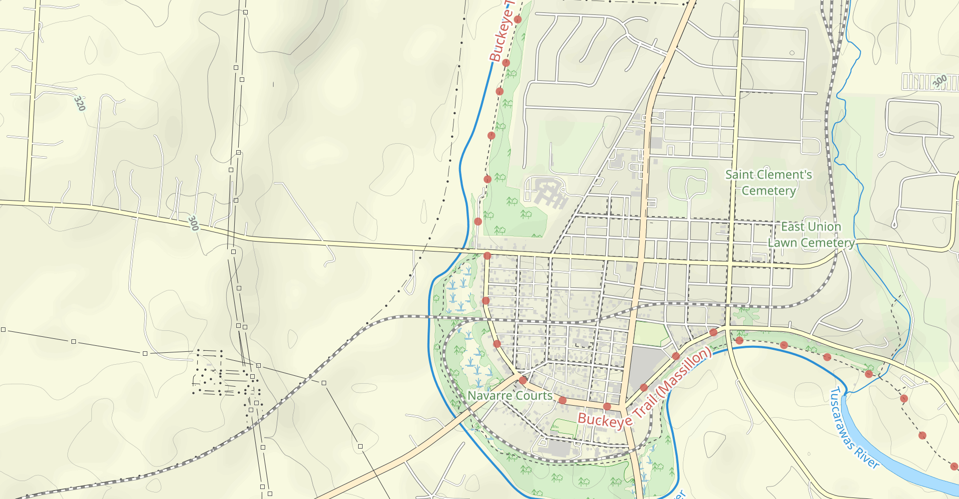 Ohio and Erie Canal: Navarre to Bolivar