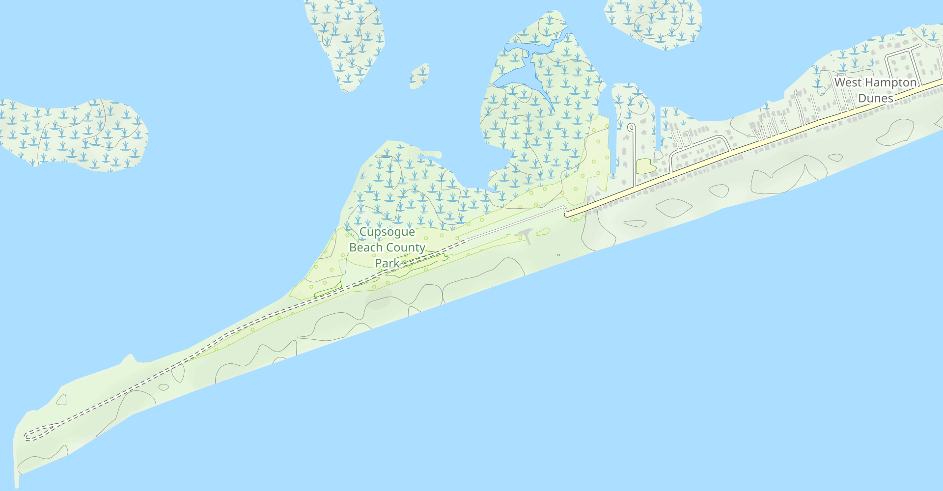 Cupsoque Beach Walk