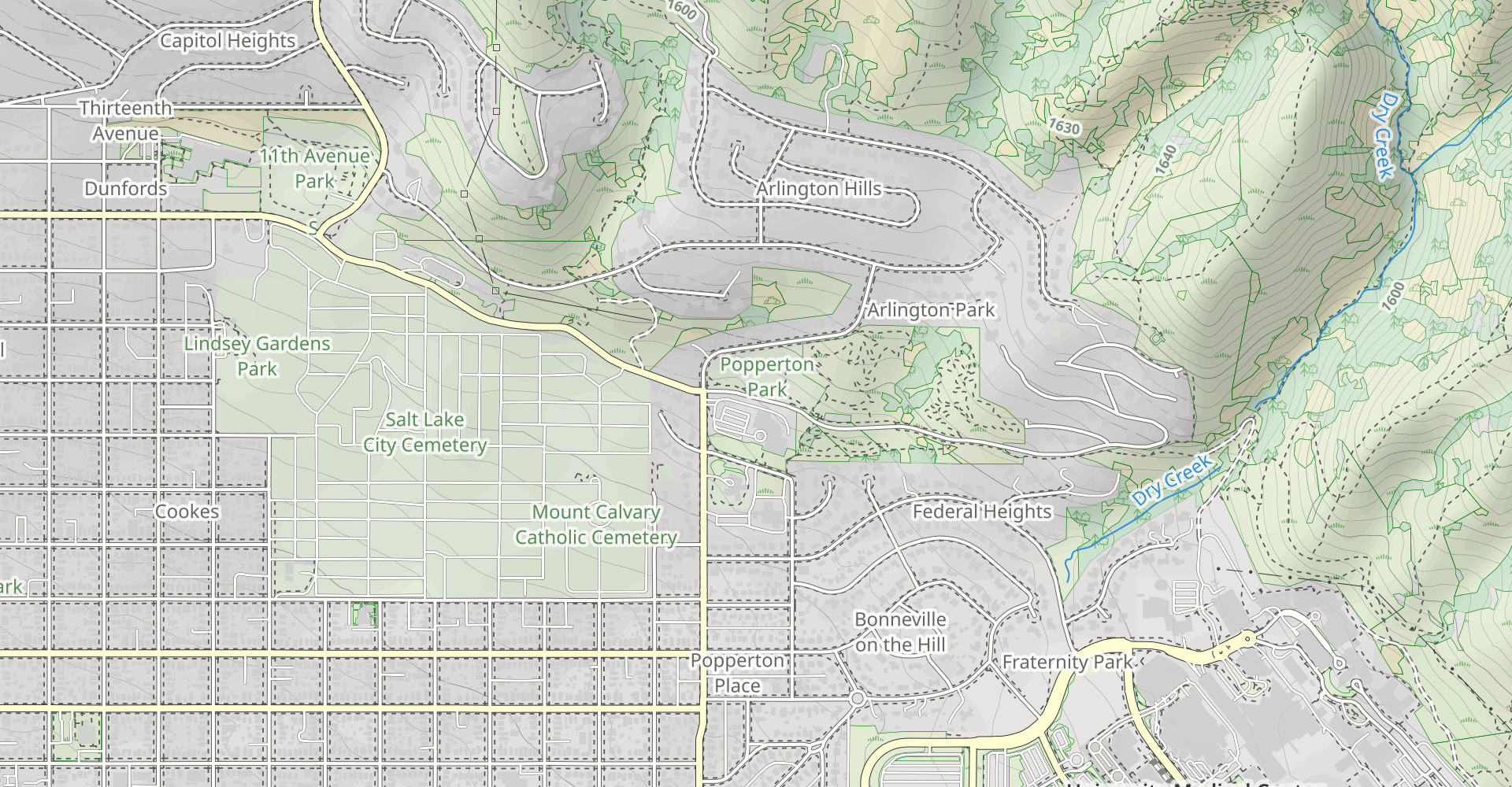 Bonneville Shoreline Trail to Valley View Ridge Loop and Terrace Trail