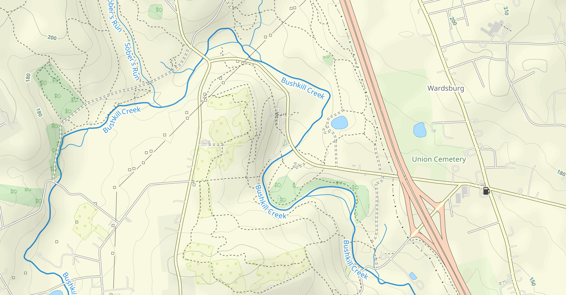 Henry's Woods and Jacobsburg Trail