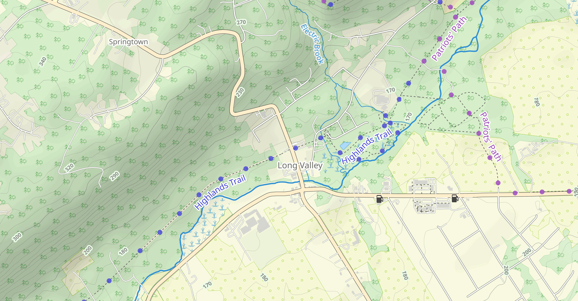 Columbia Trail: Long Valley to High Bridge