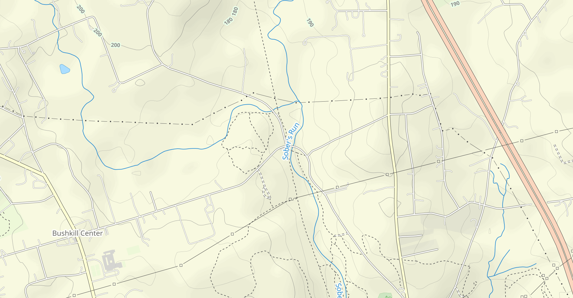 Jacobsburg State Park Red/Green Loop