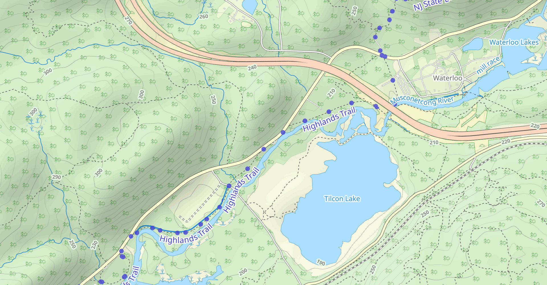 Morris Canal Greenway Trail
