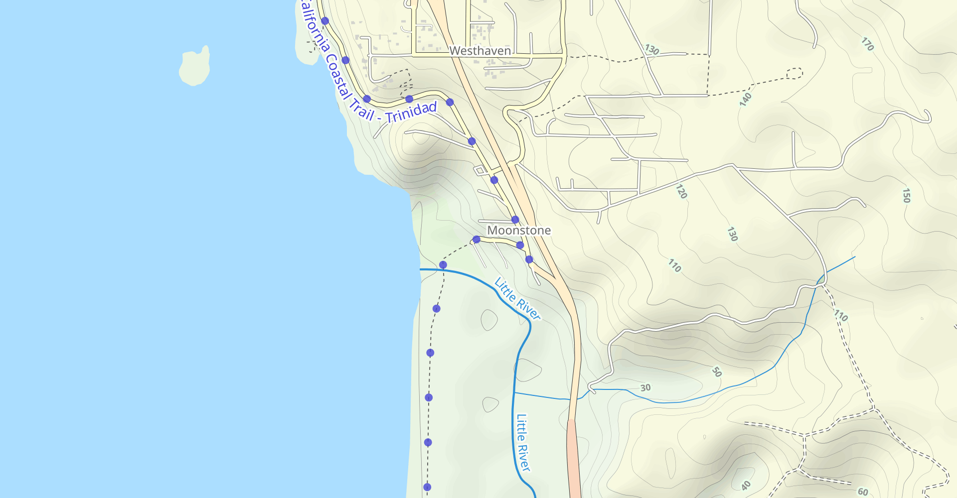 Moonstone Beach