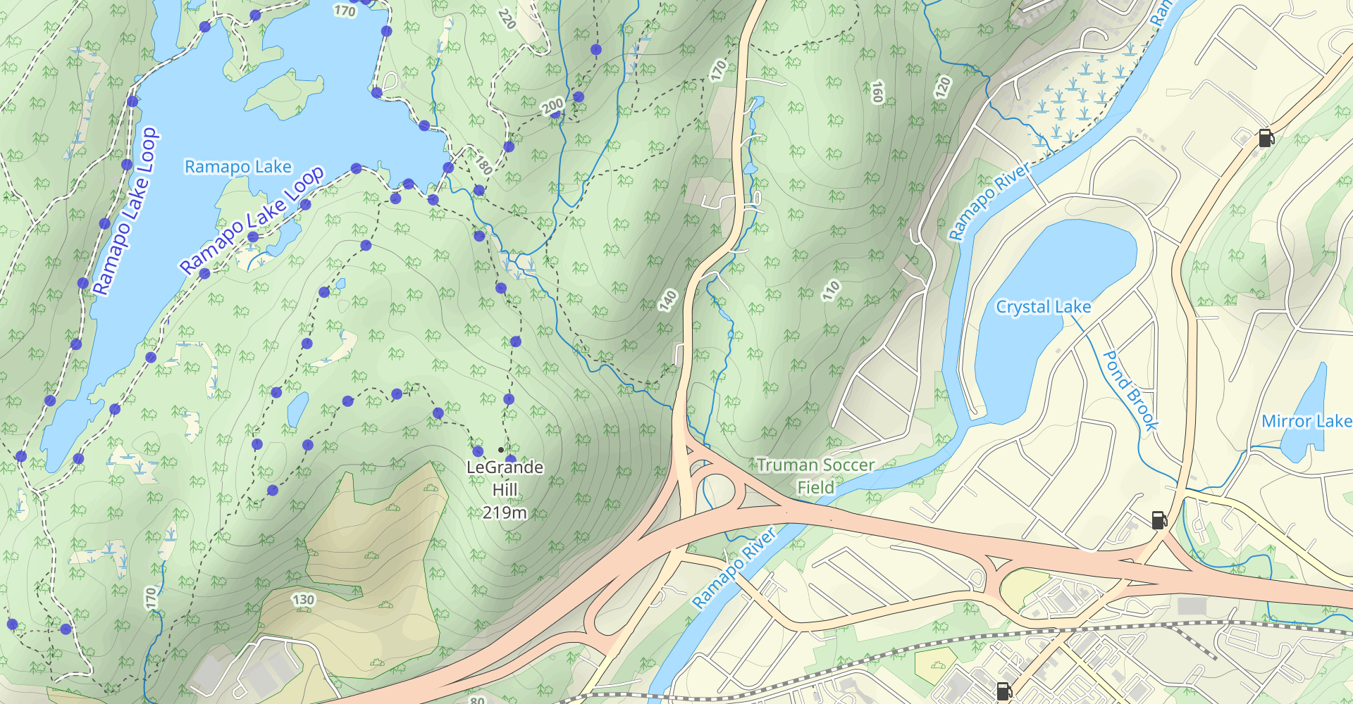 McEvoy to Lookout to Hoeferlin Memorial Trail