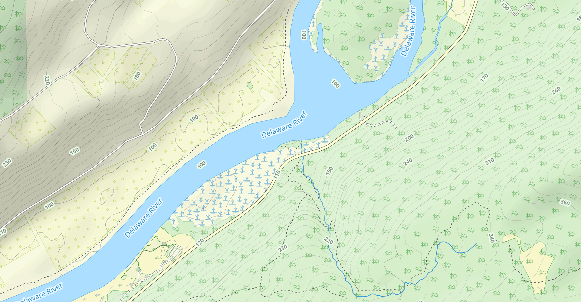 Coppermine, Appalachian, and Garvey Springs Trails