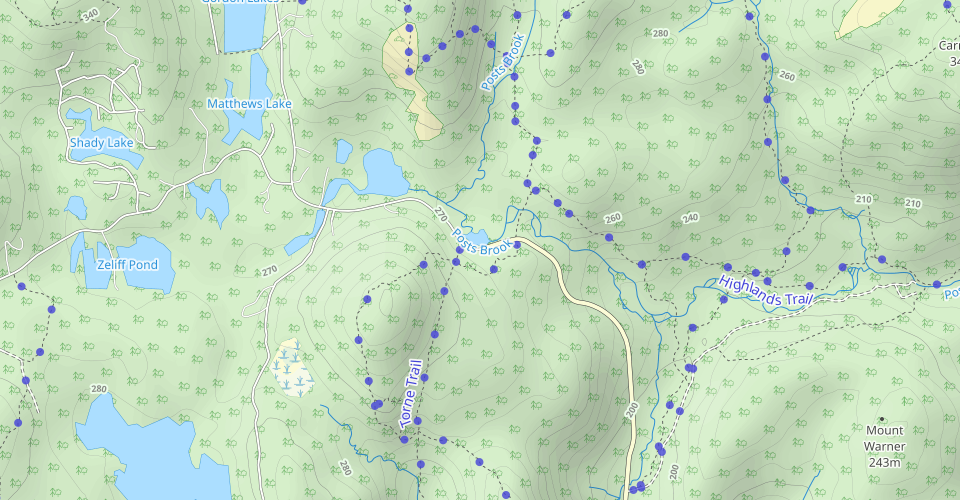 Otter Hole and Wyanokie Crest Loop