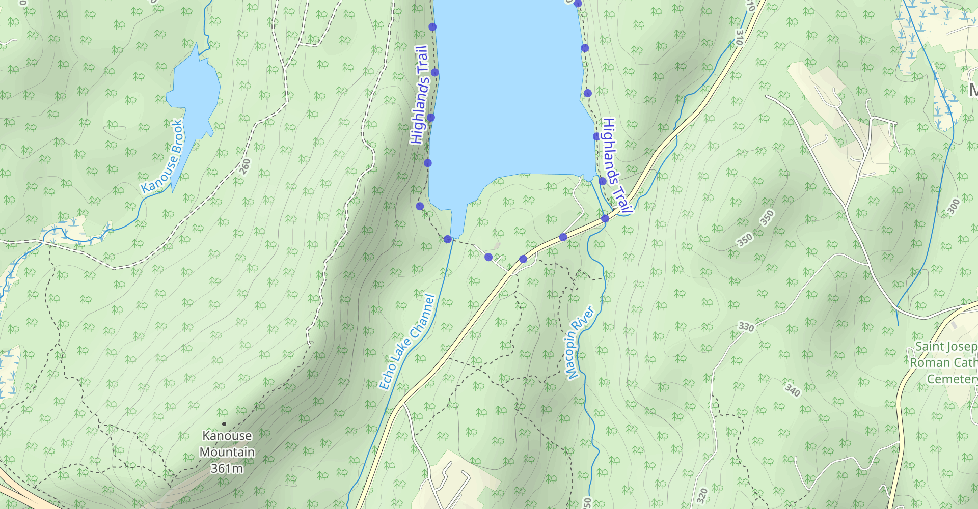 Echo Lake West Trail