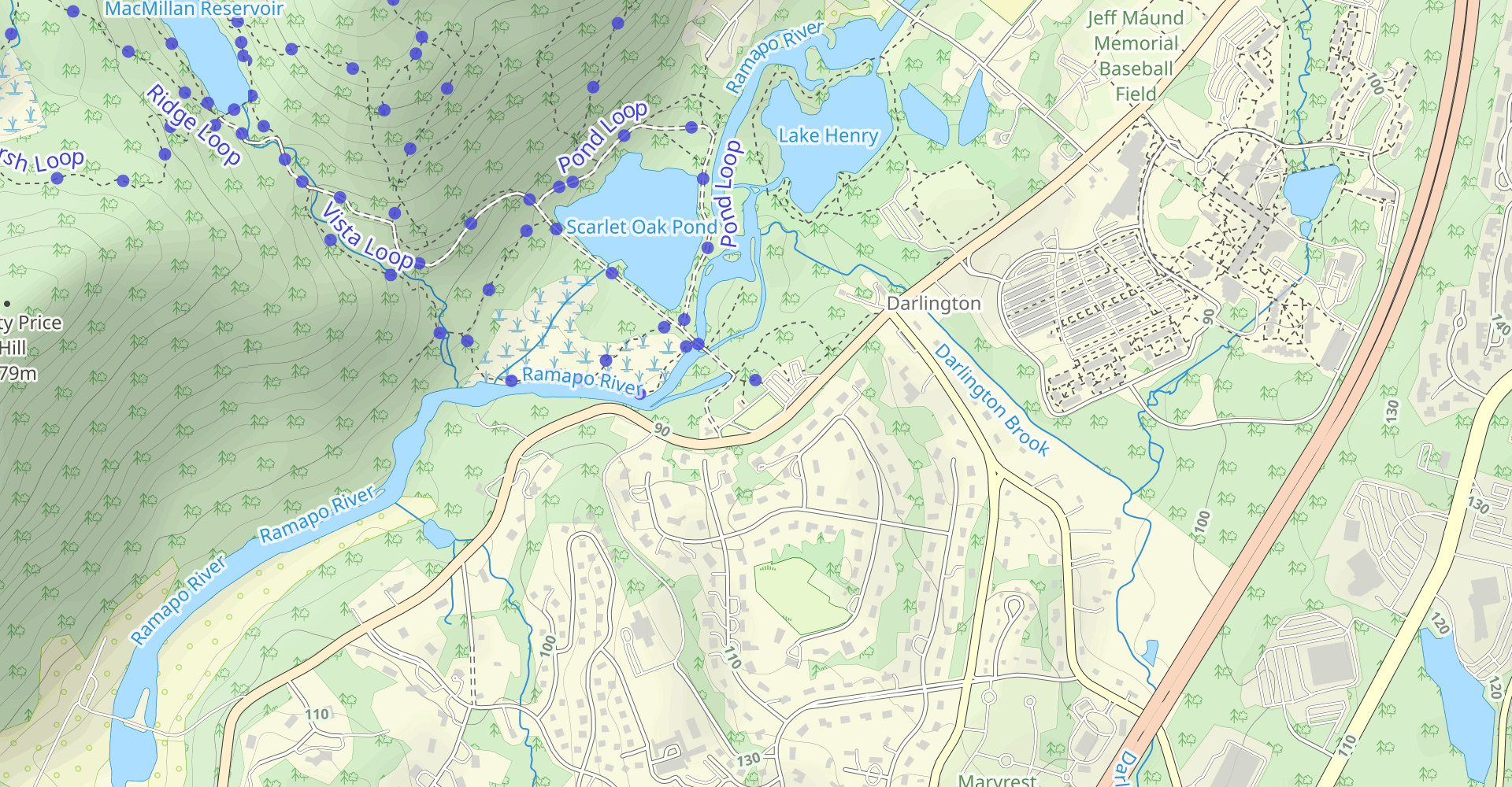 Ramapo Reservation Loop Trail