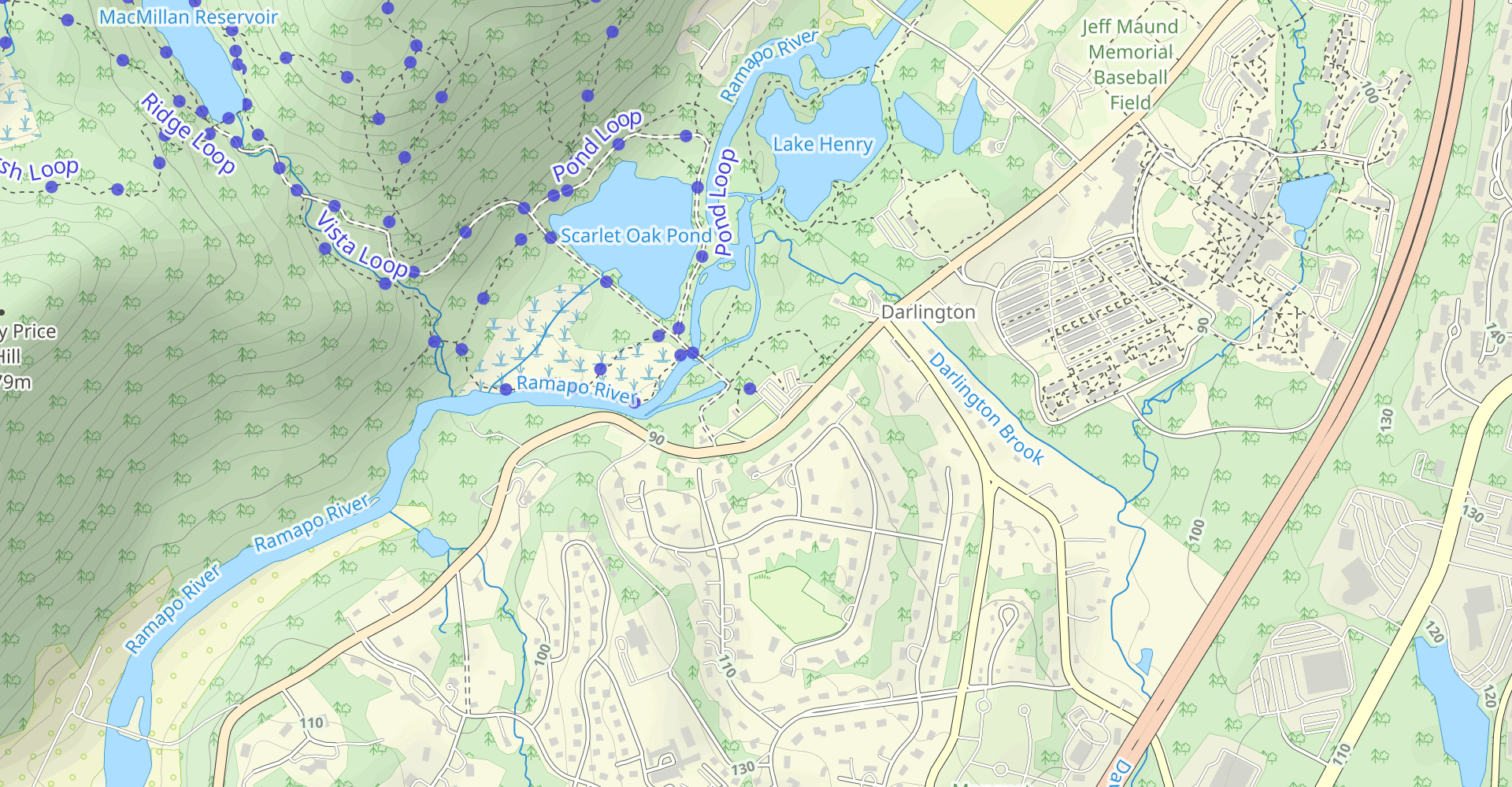 MacMillan Reservoir Loop Trail