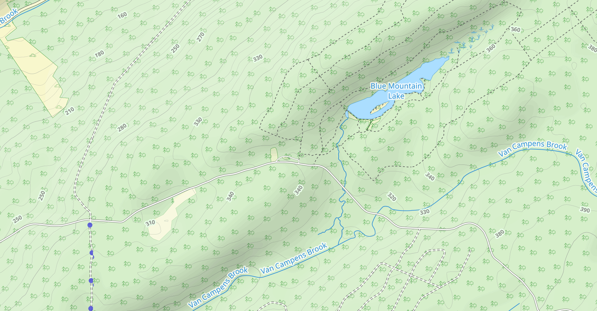 Blue Mountain Lake Loop