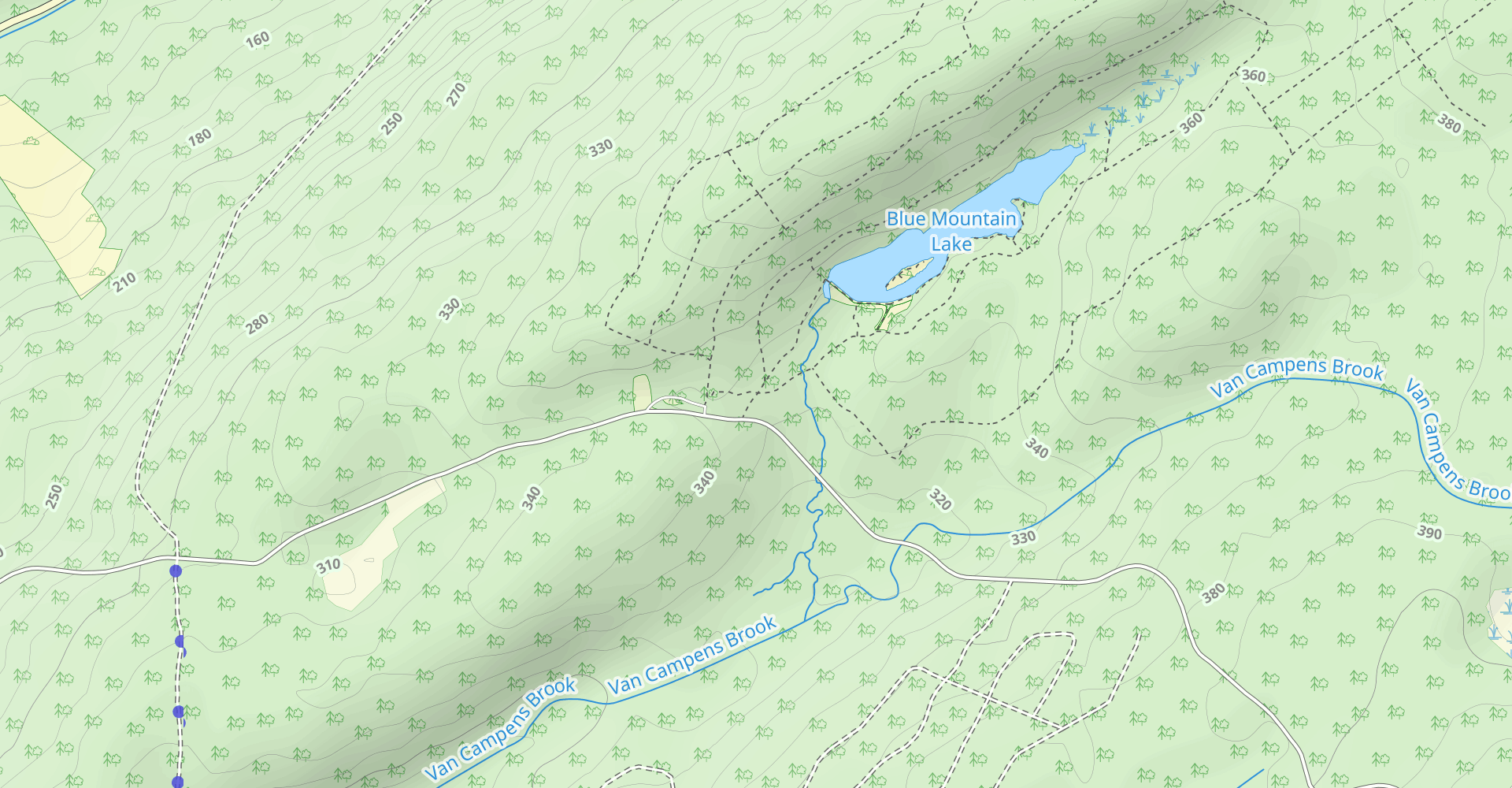 Three Mountain Ponds Trail