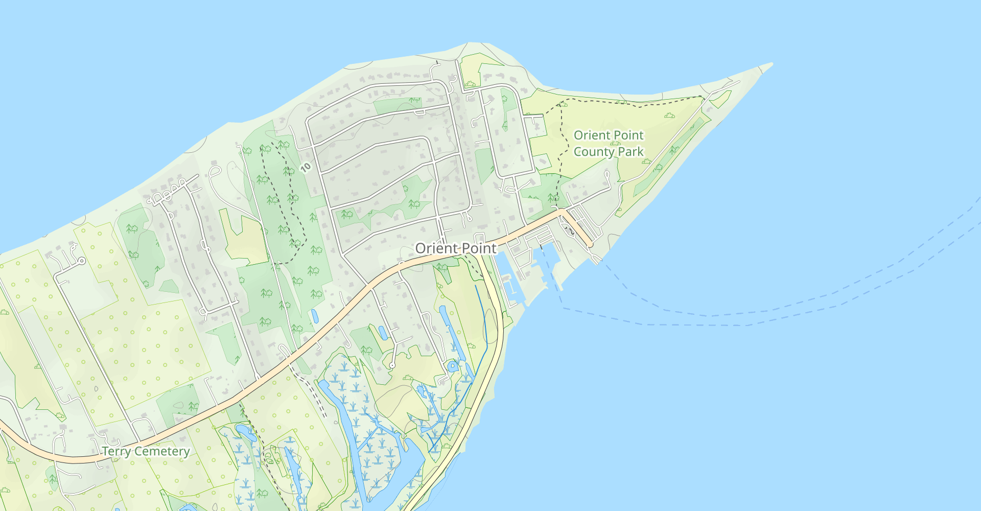 Orient Beach State Park