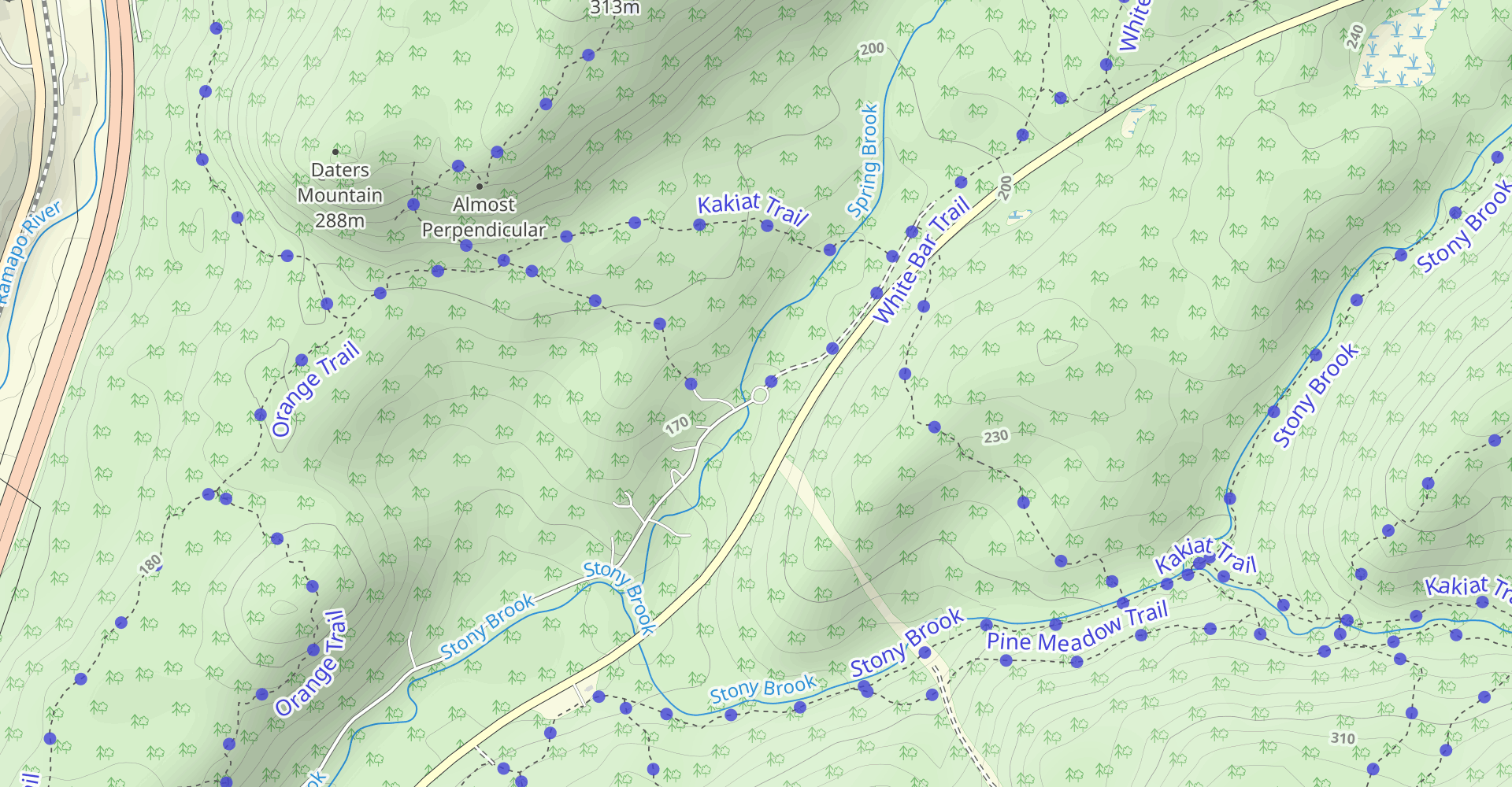 Pound Mountain and Dater Mountain Trail